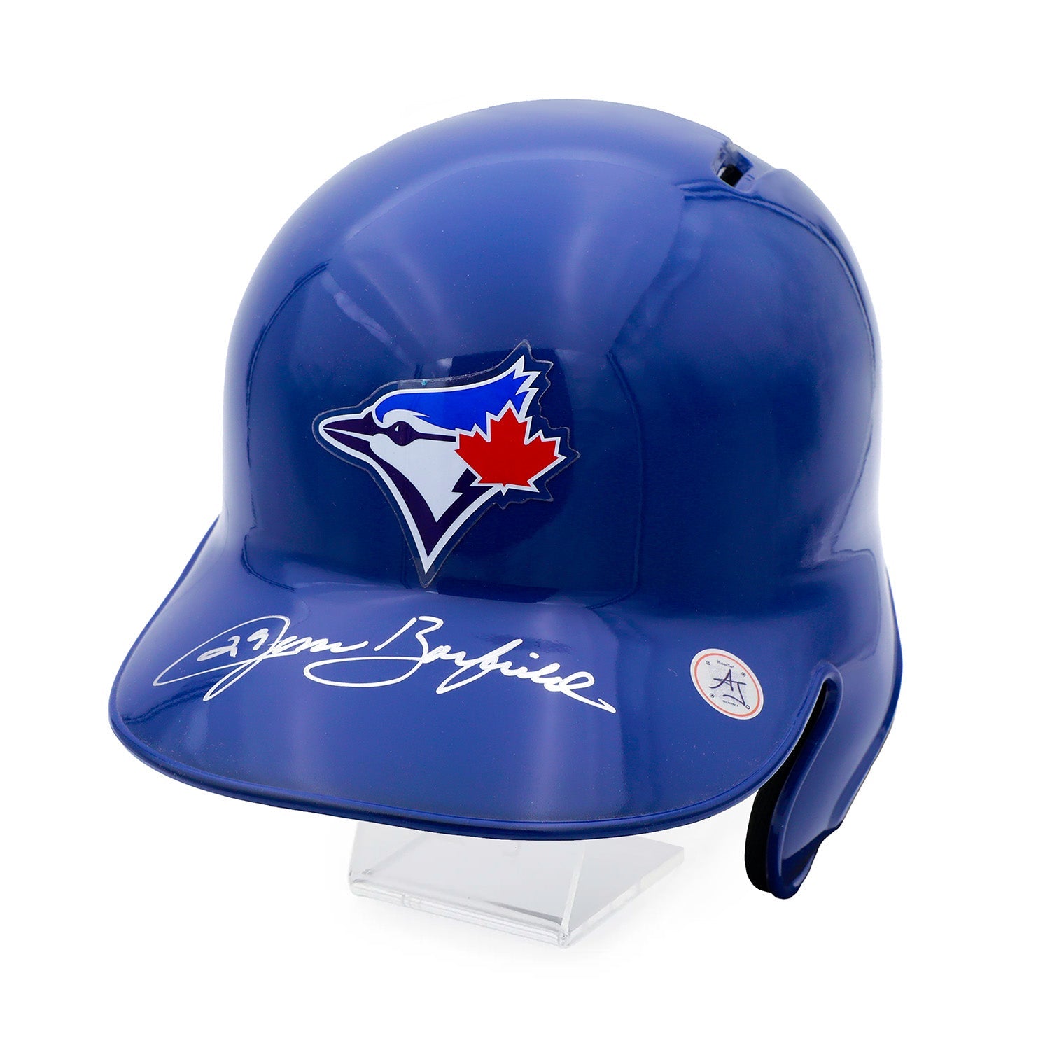 Jesse Barfield Autographed Toronto Blue Jays Rawlings Batting Helmet - - Autographed Helmets - AJ Sports - I Love BJs