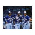 George Bell, Lloyd Moseby & Jesse Barfield Signed Blue Jays "Killer B’s" 8x10 Photo (AJ Sports COA) - - Autographed 8x10 Photos - AJ Sports - I Love BJs