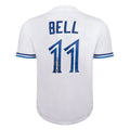 George Bell Autographed Toronto City Design White Baseball Jersey (AJ Sports COA) - - Autographed Jerseys - AJ Sports - I Love BJs
