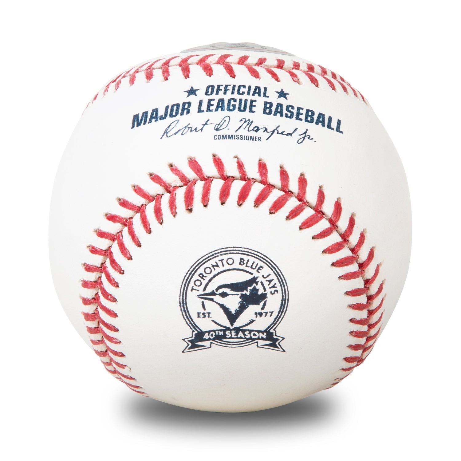 George Bell Signed Rawlings Official MLB Toronto Blue Jays 40th Anniversary Baseball (AJ Sports COA) - - Autographed Baseballs - AJ Sports - I Love BJs