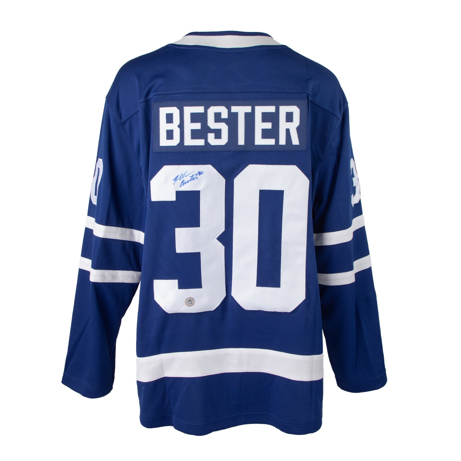 Allan Bester Autographed Toronto Maple Leafs Fanatics Breakaway Jersey - - Autographed Jerseys - AJ Sports - I Love BJs