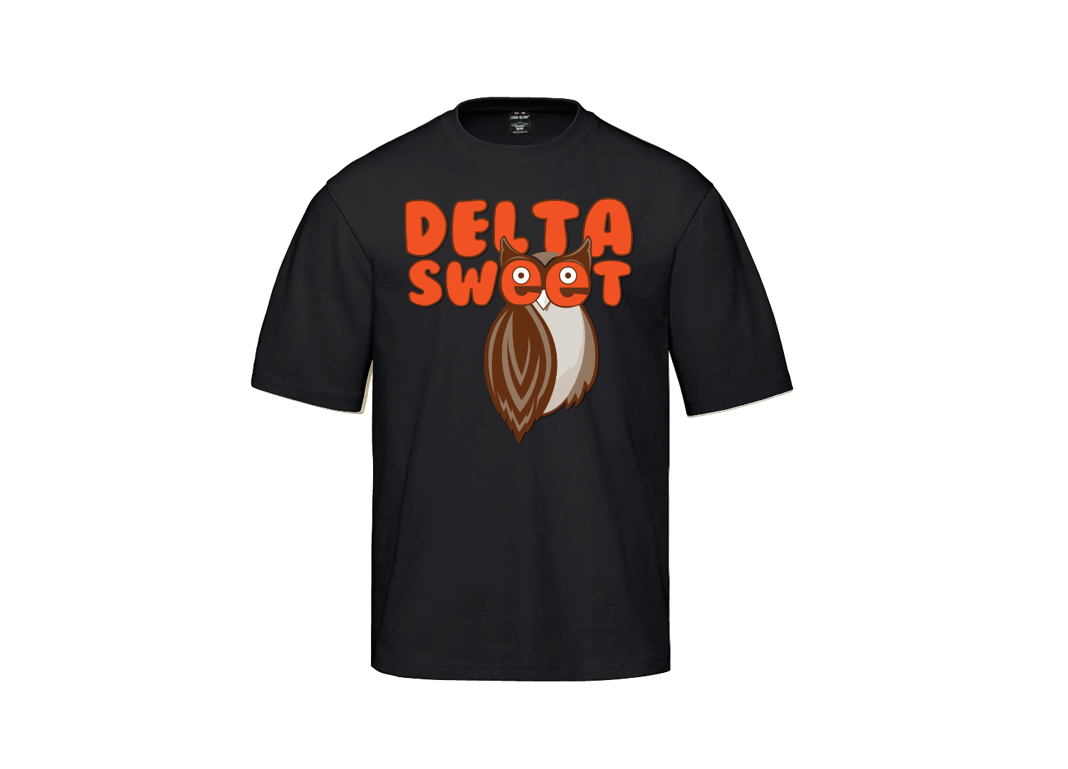 Delta Sweet // DSHooters // Heavyweight T-Shirt - Black - T-Shirt - Delta Sweet - I Love BJs