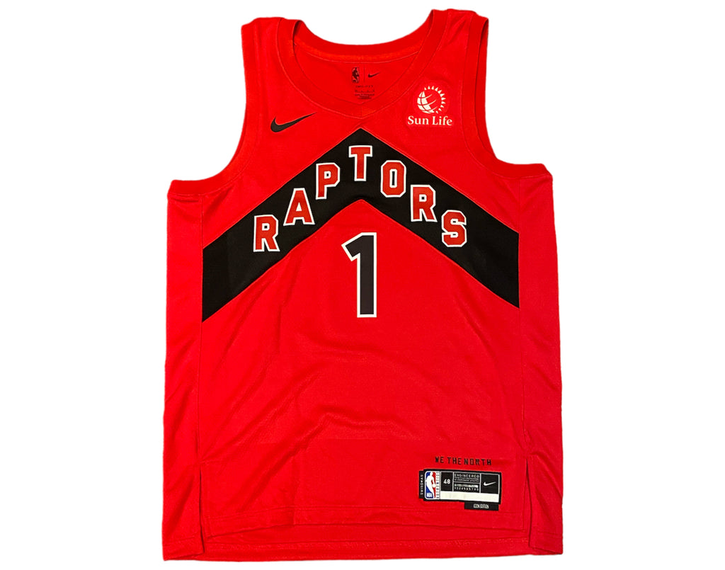 Gradey Dick Autographed Toronto Raptors Nike Swingman Icon Edition Jersey - - Autographed Jerseys - TS Sports Memorabilia - I Love BJs
