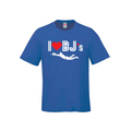 I Love BJs – Vladdy Flying T-Shirt - Royal Blue - T-Shirt - I Love BJs Shop