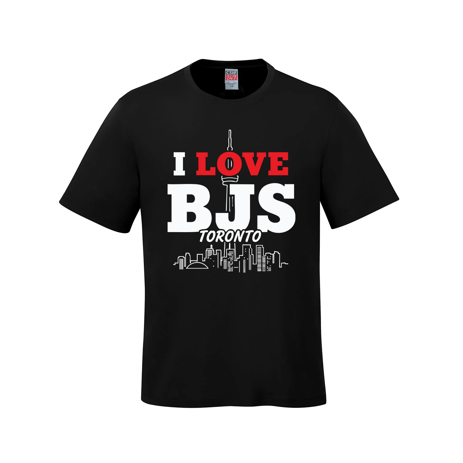 I Love BJs – Toronto Edition Tee - Black - T-Shirt - I Love BJs Shop