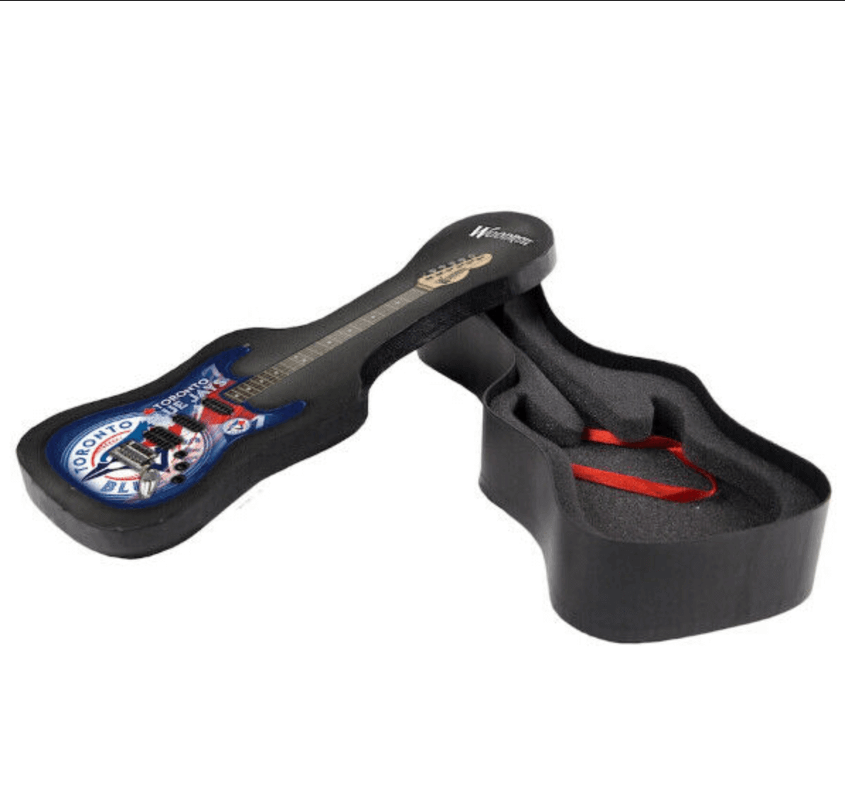 Toronto Blue Jays 10“ Collectible Mini Guitar - - Mini Guitars - Little Guitars - I Love BJs