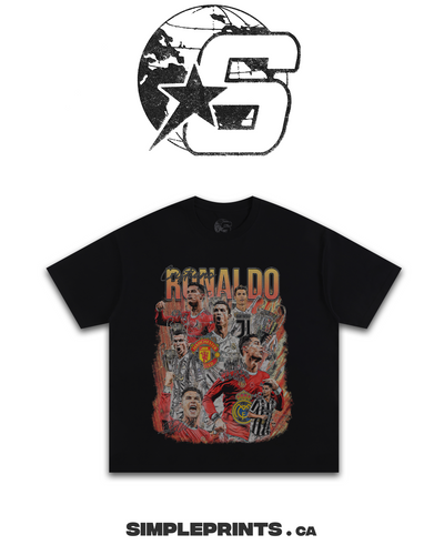 Cristiano Ronaldo Graphic T-Shirt - - T-Shirt - Simpleprints - I Love BJs