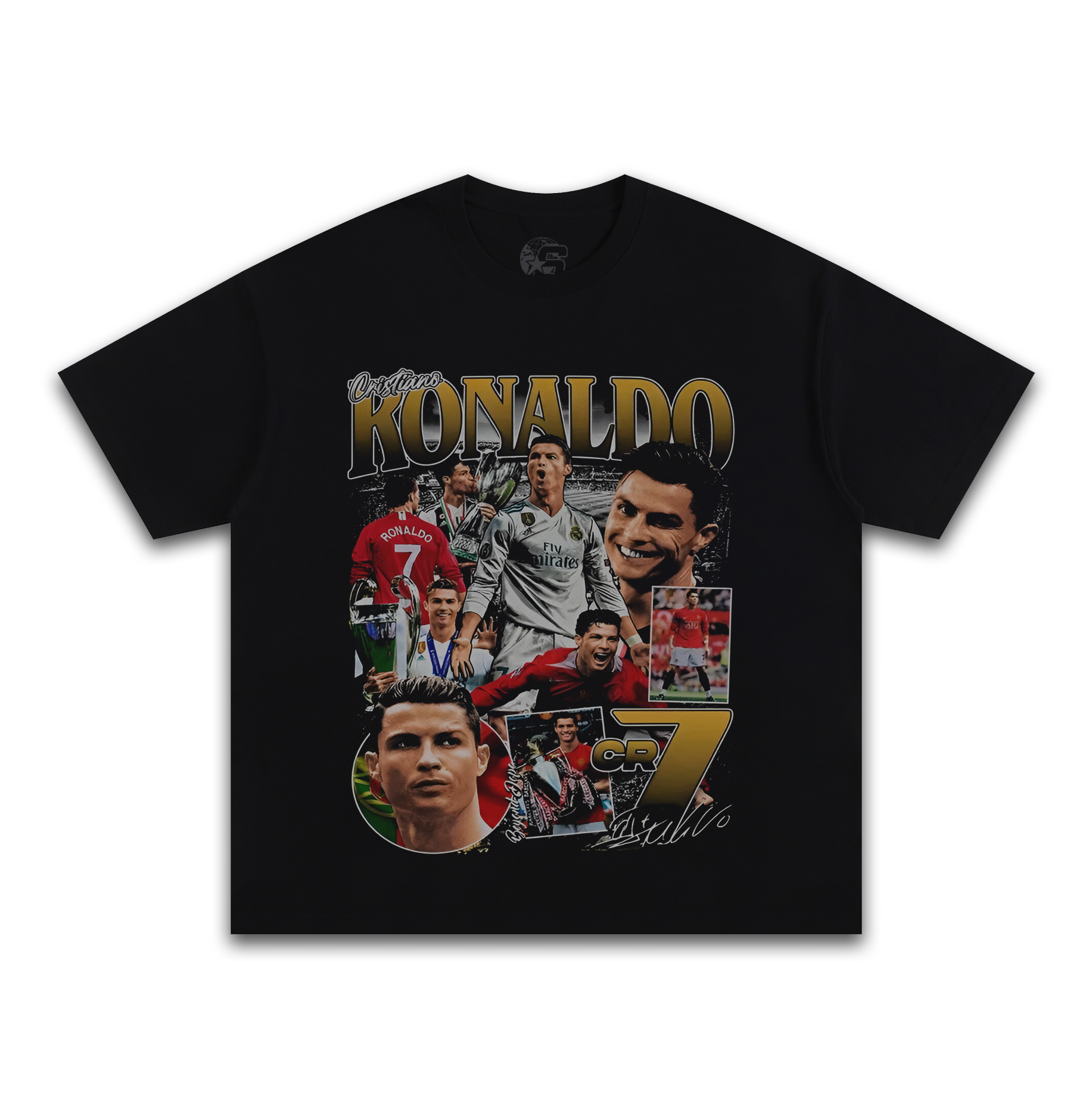 CRISTIANO RONALDO VOL 2 Graphic T-Shirt - - - Simpleprints - I Love BJs