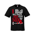 1 BJ Will Knock Your Socks Off – Classic Graphic Tee - Black - T-Shirt - I Love BJs Shop