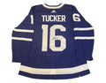 Darcy Tucker Autographed Toronto Maple Leafs Home Blue Adidas Jersey - - Autographed Jerseys - TS Sports Memorabilia - I Love BJs