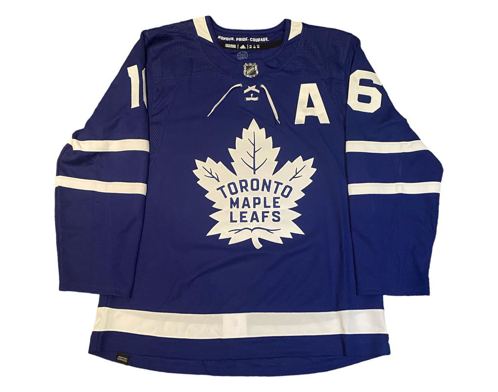 Darcy Tucker Autographed Toronto Maple Leafs Home Blue Adidas Jersey - - Autographed Jerseys - TS Sports Memorabilia - I Love BJs