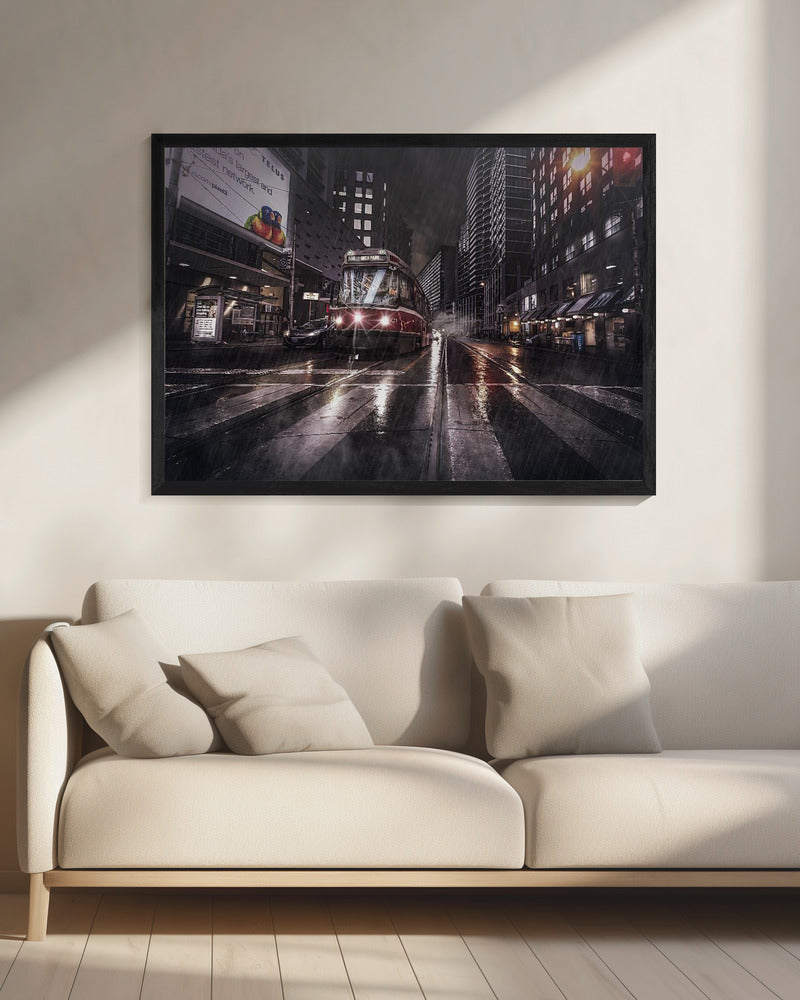 Wall art Street Stories - Toronto - - canvas - Canvas Palette - I Love BJs