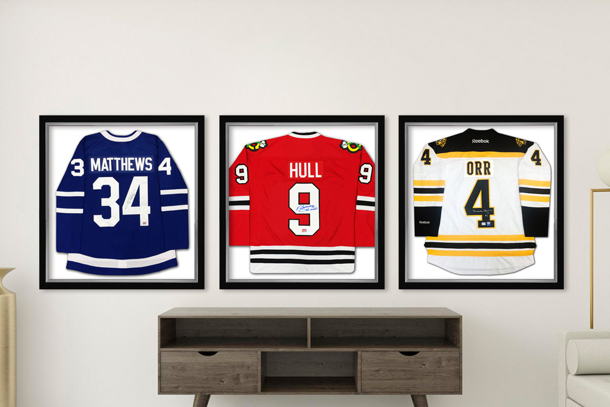 ALLAN STANLEY AUTOGRAPHED TORONTO MAPLE LEAFS JERSEY - - Autographed Jersey - Autograph Authentic - I Love BJs